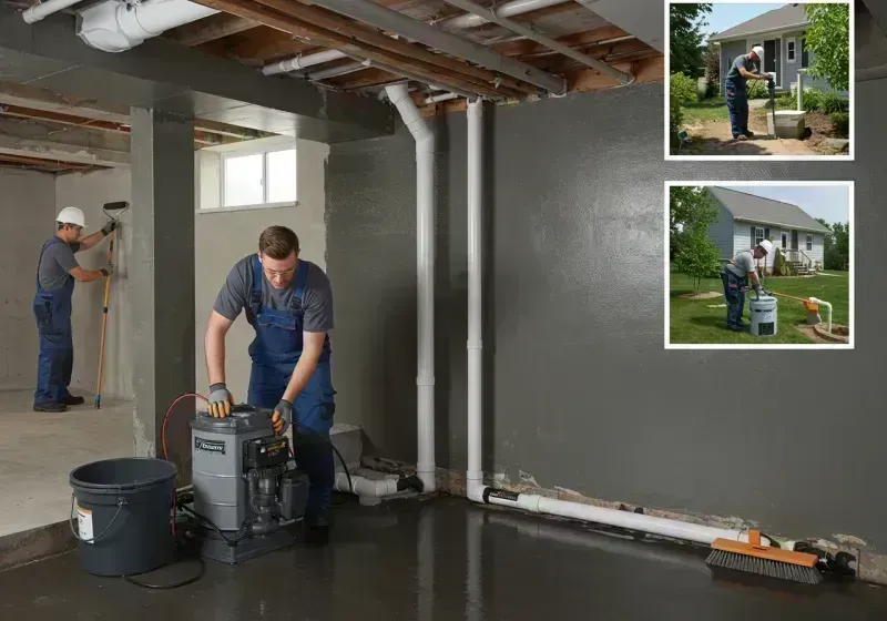 Basement Waterproofing and Flood Prevention process in McKee, KY